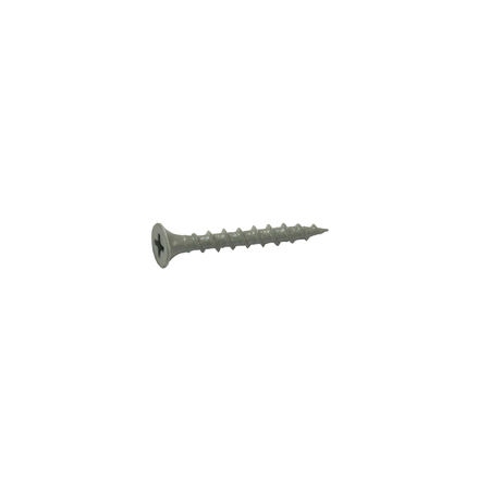 GRIP-RITE Wood Screw, #6, 1 in, Bugle Head Phillips Drive, 313 PK PTN1S1